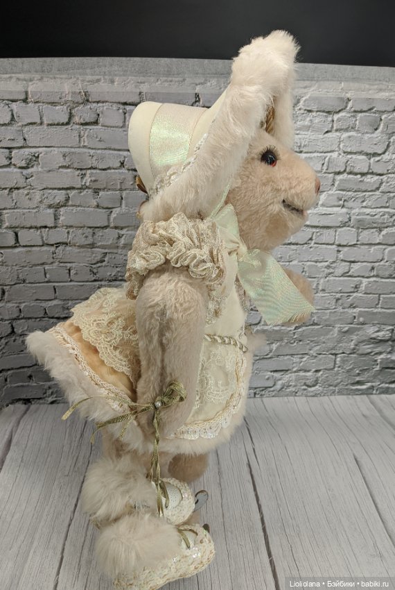 Мишка Фигуристка от Lynn West. 60 см (фото 9)