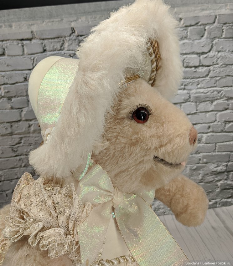 Мишка Фигуристка от Lynn West. 60 см (фото 6)