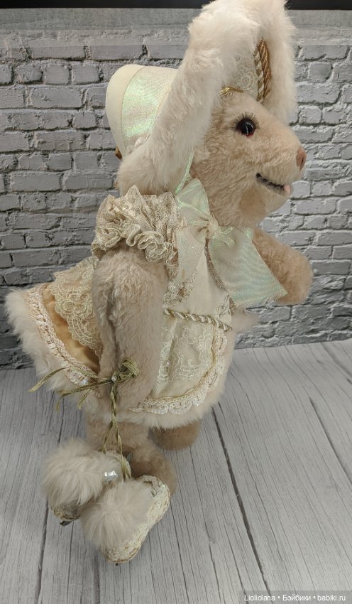 Мишка Фигуристка от Lynn West. 60 см (фото 5)