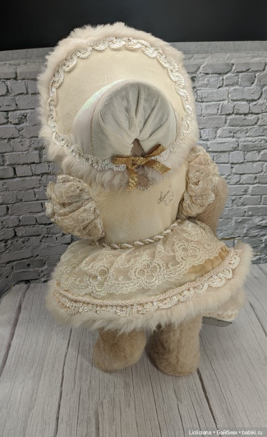 Мишка Фигуристка от Lynn West. 60 см (фото 7)