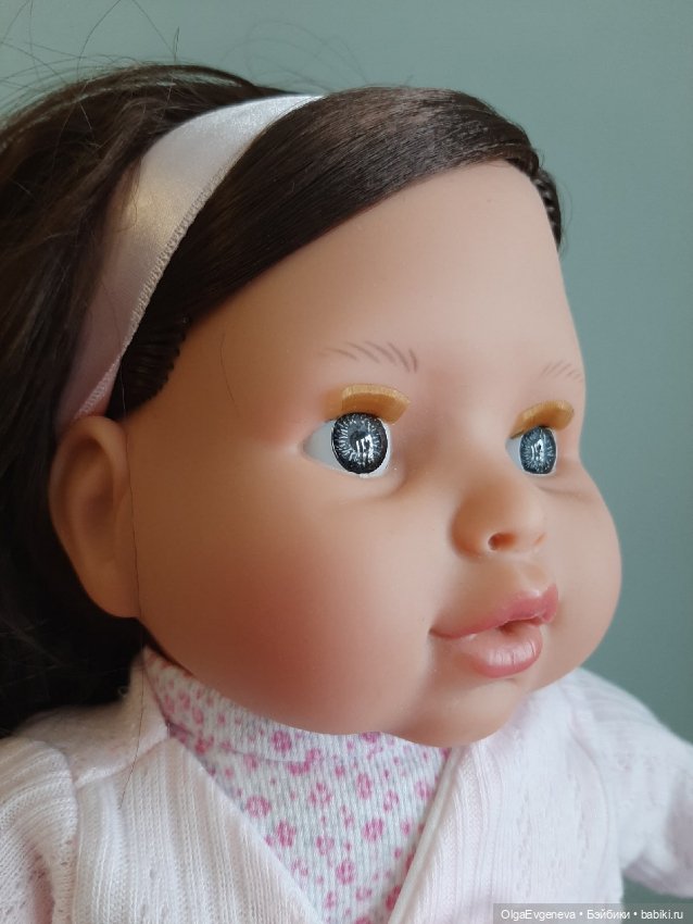 Девочка в розовом, озвученная, мягконабивная с сосочкой (фото 4)