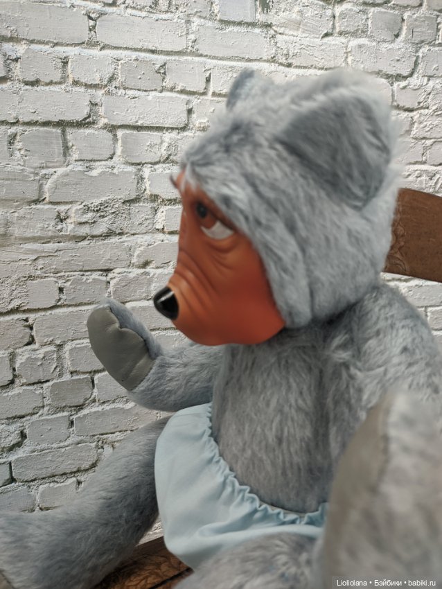 Мишка Малыш от Georgette Zlomke.38 см. Мохер (фото 4)