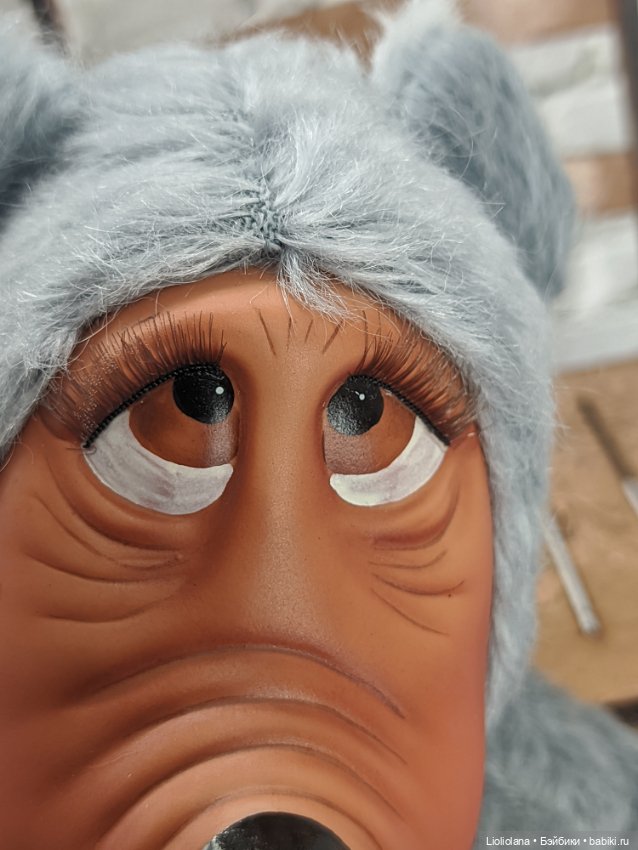 Мишка Малыш от Georgette Zlomke.38 см. Мохер