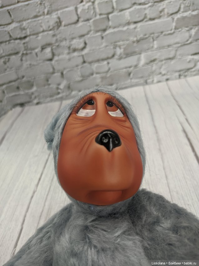 Мишка Малыш от Georgette Zlomke.38 см. Мохер (фото 10)