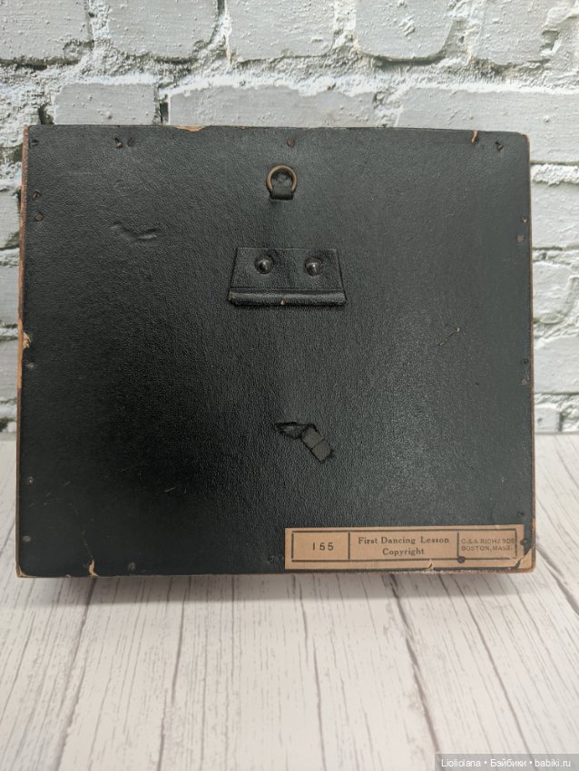 Диорама "Первый урок танцев". Аксессуар для фото (фото 4)