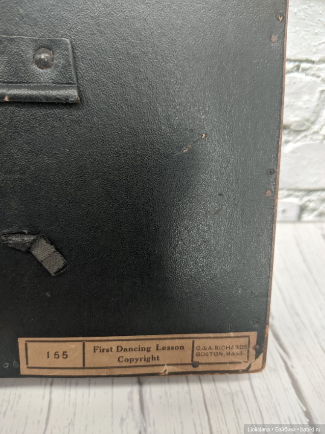 Диорама "Первый урок танцев". Аксессуар для фото (фото 5)