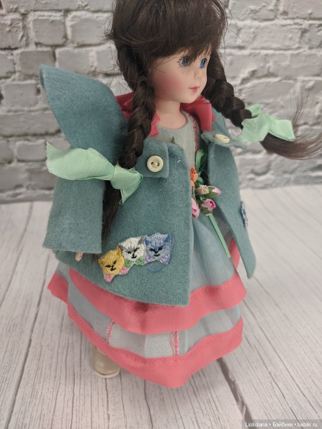 Авторский аутфит от Chris Miller. Для кукол 20 см. Винтаж