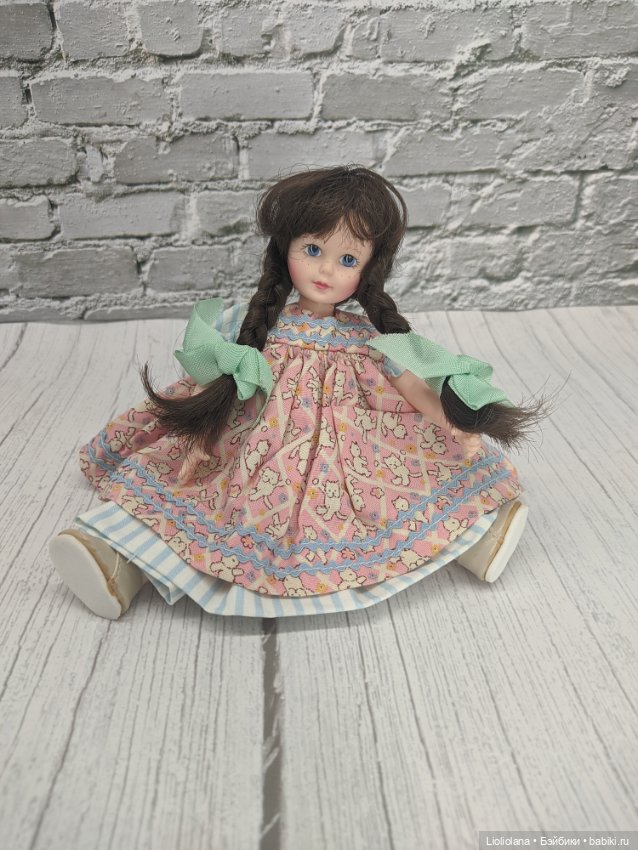 Авторский аутфит от Chris Miller. Для кукол 20 см. Винтаж (фото 7)