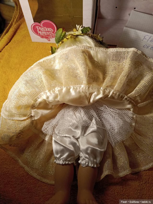 Драгоценные моменты от Линды Рик девочка ангелочек к Рождеству (фото 5)