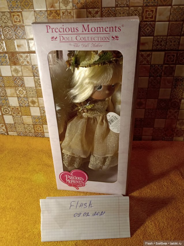 Драгоценные моменты от Линды Рик девочка ангелочек к Рождеству (фото 3)