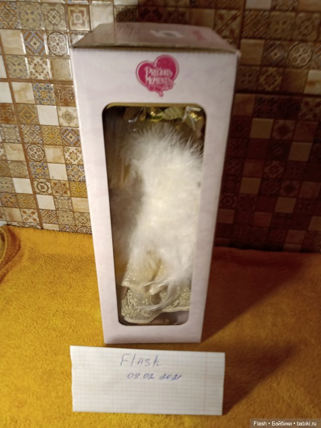 Драгоценные моменты от Линды Рик девочка ангелочек к Рождеству (фото 4)