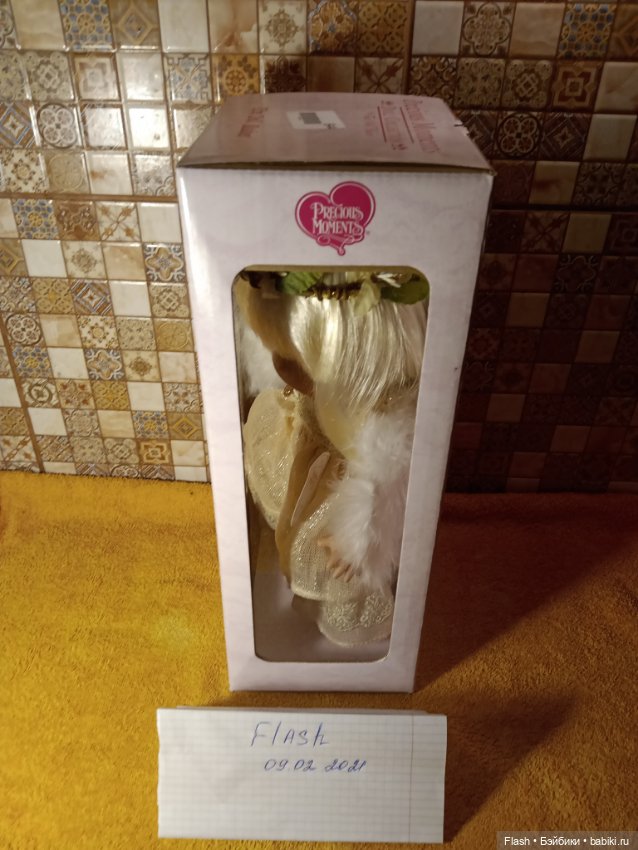 Драгоценные моменты от Линды Рик девочка ангелочек к Рождеству