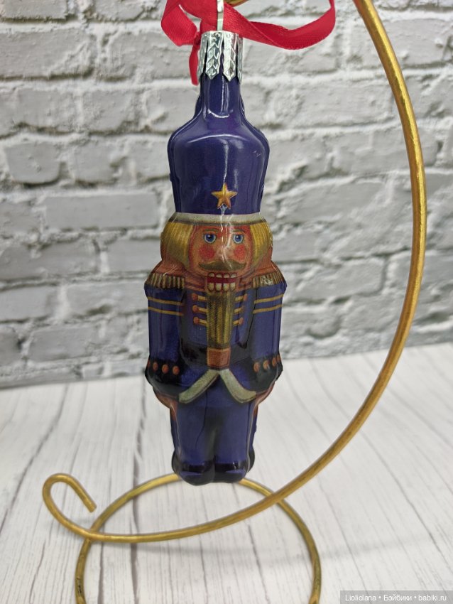 Металлические ёлочные игрушки от Thomas Pacconi. 9-14 см