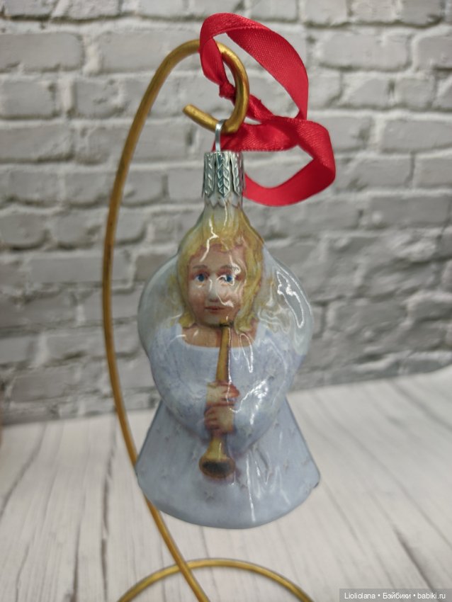 Металлические ёлочные игрушки от Thomas Pacconi. 9-14 см