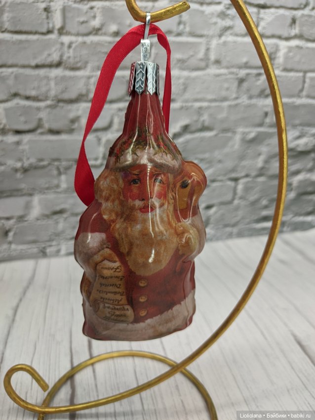 Металлические ёлочные игрушки от Thomas Pacconi. 9-14 см (фото 10)