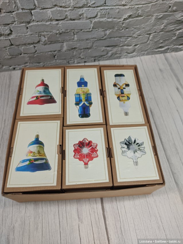 Металлические ёлочные игрушки от Thomas Pacconi. 9-14 см