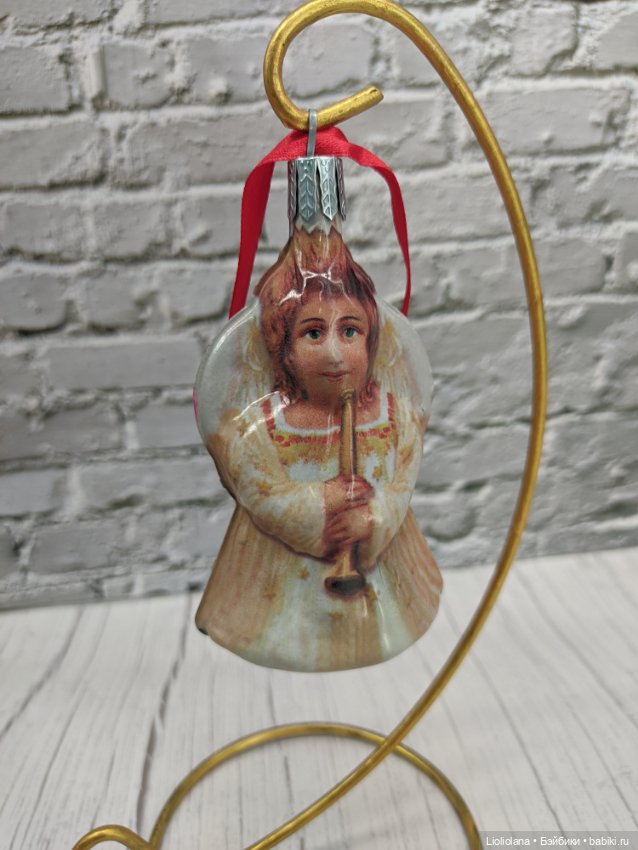 Металлические ёлочные игрушки от Thomas Pacconi. 9-14 см