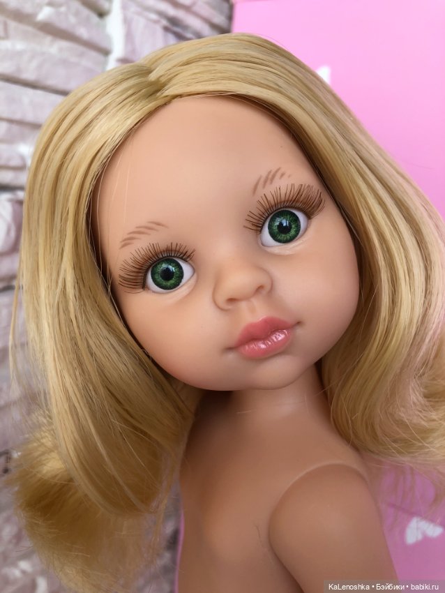 Клаудия полячка, платиновая блондинка(тёплый) с зелеными глазами от Паола Рейна(Paola Reinа) (фото 8)