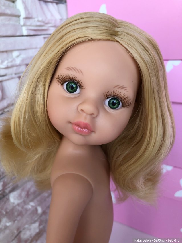 Клаудия полячка, платиновая блондинка(тёплый) с зелеными глазами от Паола Рейна(Paola Reinа) (фото 10)