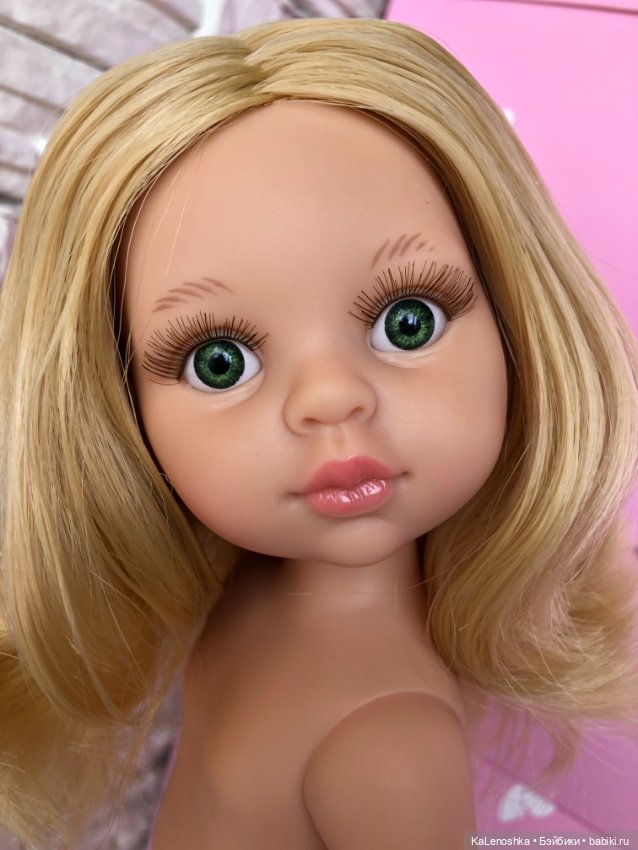 Клаудия полячка, платиновая блондинка(тёплый) с зелеными глазами от Паола Рейна(Paola Reinа) (фото 7)