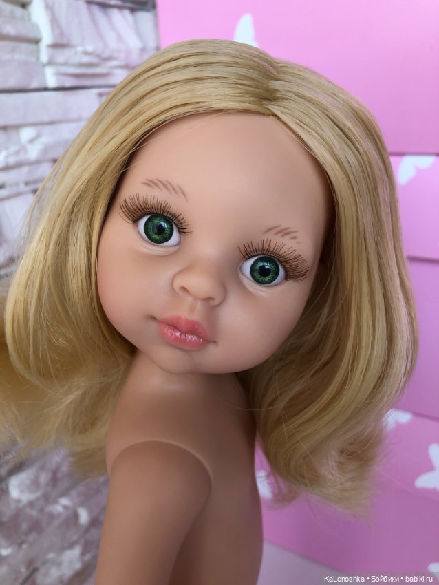 Клаудия полячка, платиновая блондинка(тёплый) с зелеными глазами от Паола Рейна(Paola Reinа) (фото 9)