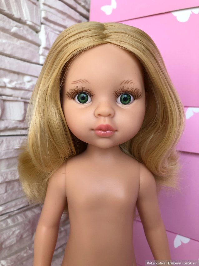 Клаудия полячка, платиновая блондинка(тёплый) с зелеными глазами от Паола Рейна(Paola Reinа) (фото 3)