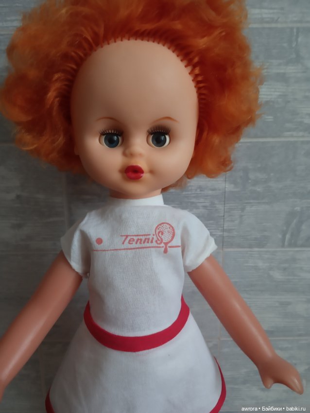 Кукла СССР теннисистка — Винтажные куклы и игрушки детства (фото 7)