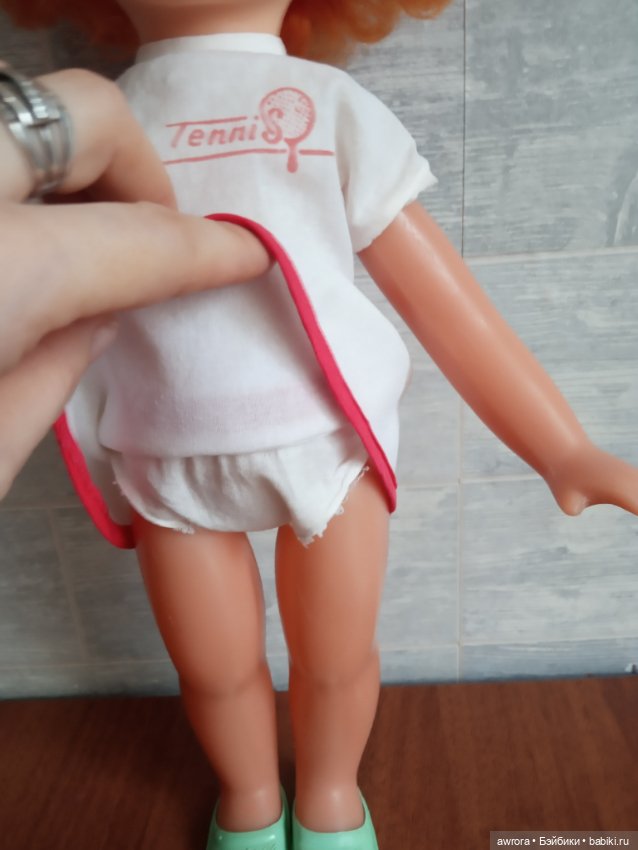 Кукла СССР теннисистка — Винтажные куклы и игрушки детства (фото 3)