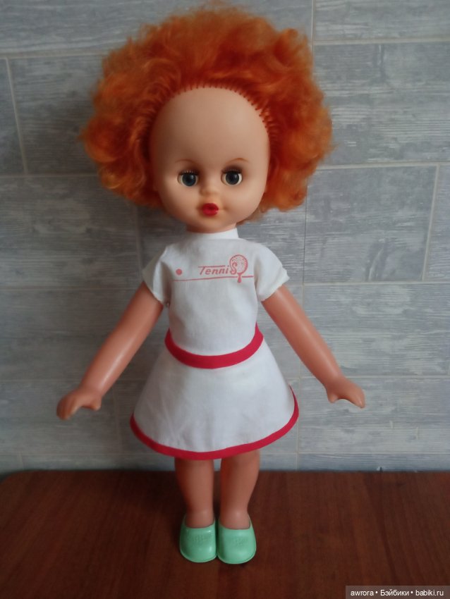 Кукла СССР теннисистка — Винтажные куклы и игрушки детства (фото 6)