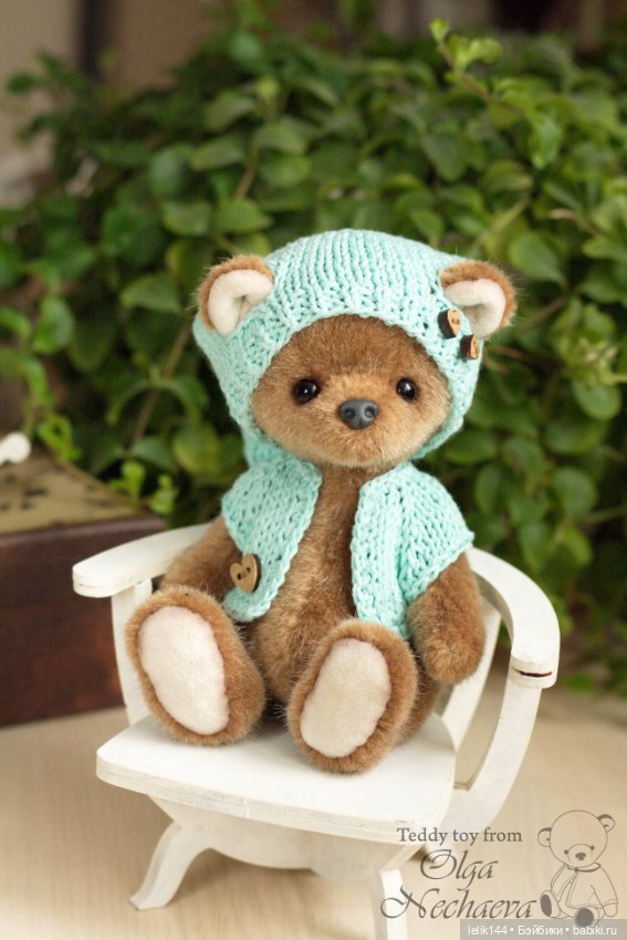 Тедди мишка Тео. (17 см.)