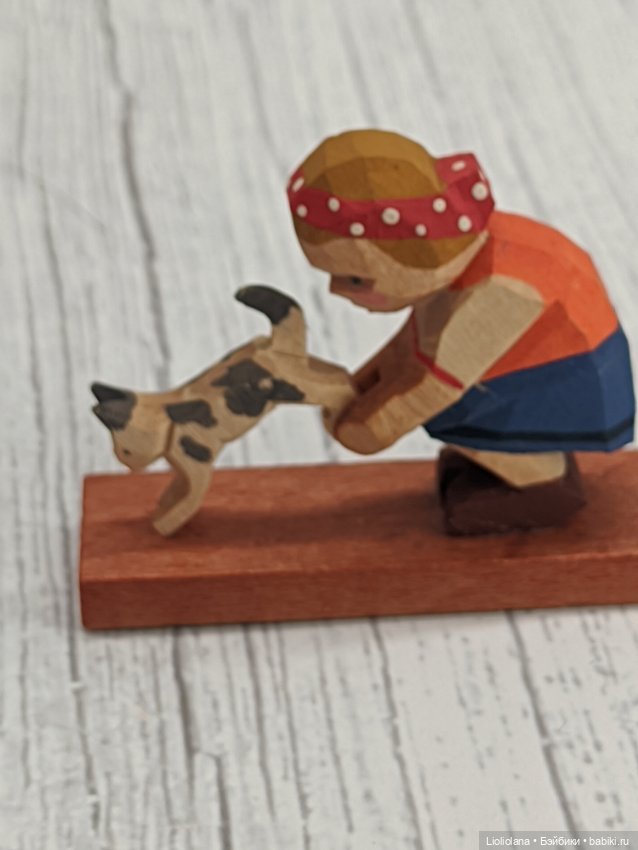 Редкие деревянные миниатюры. Erzgebirge. ГДР. Винтаж (фото 9)