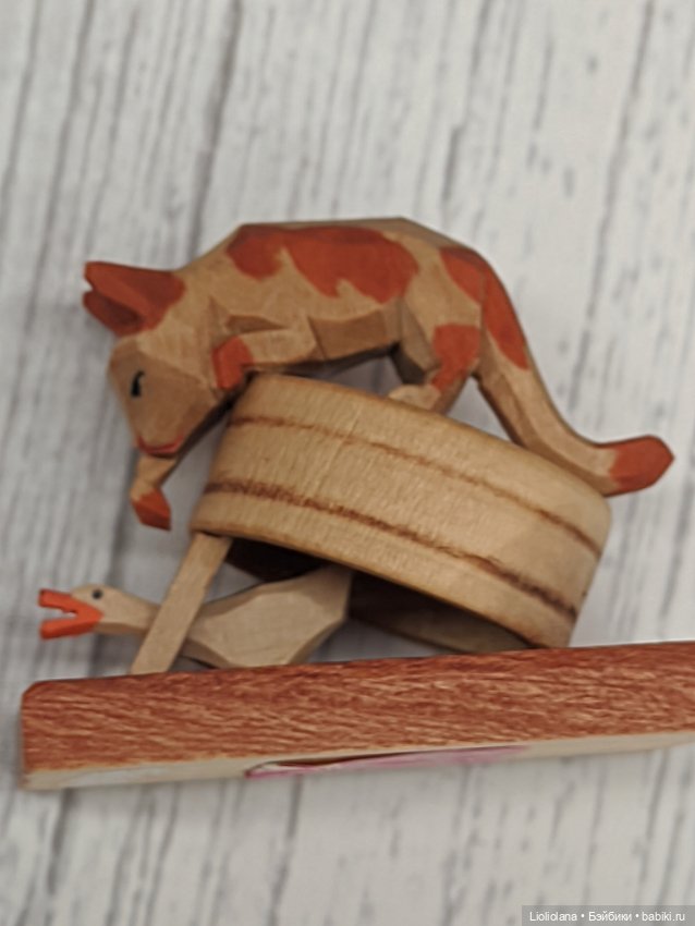 Редкие деревянные миниатюры. Erzgebirge. ГДР. Винтаж (фото 5)