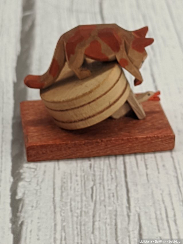 Редкие деревянные миниатюры. Erzgebirge. ГДР. Винтаж (фото 10)