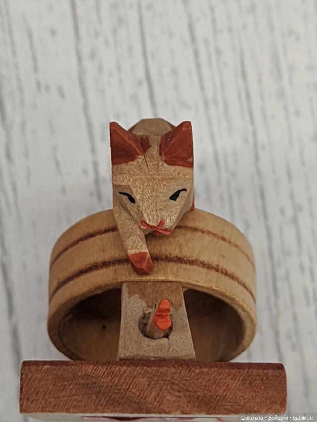 Редкие деревянные миниатюры. Erzgebirge. ГДР. Винтаж (фото 4)