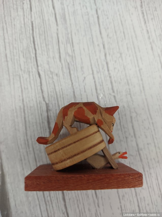 Редкие деревянные миниатюры. Erzgebirge. ГДР. Винтаж (фото 2)