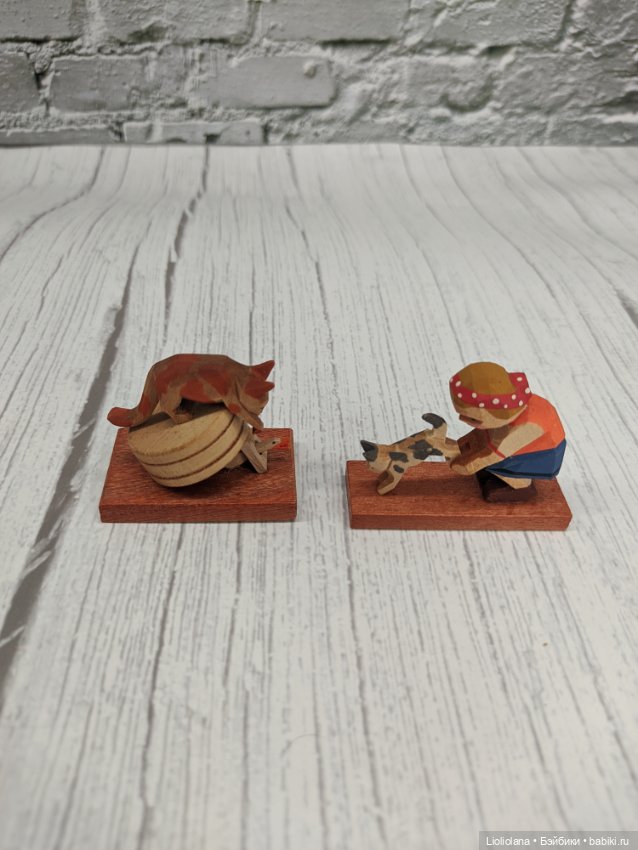 Редкие деревянные миниатюры. Erzgebirge. ГДР. Винтаж