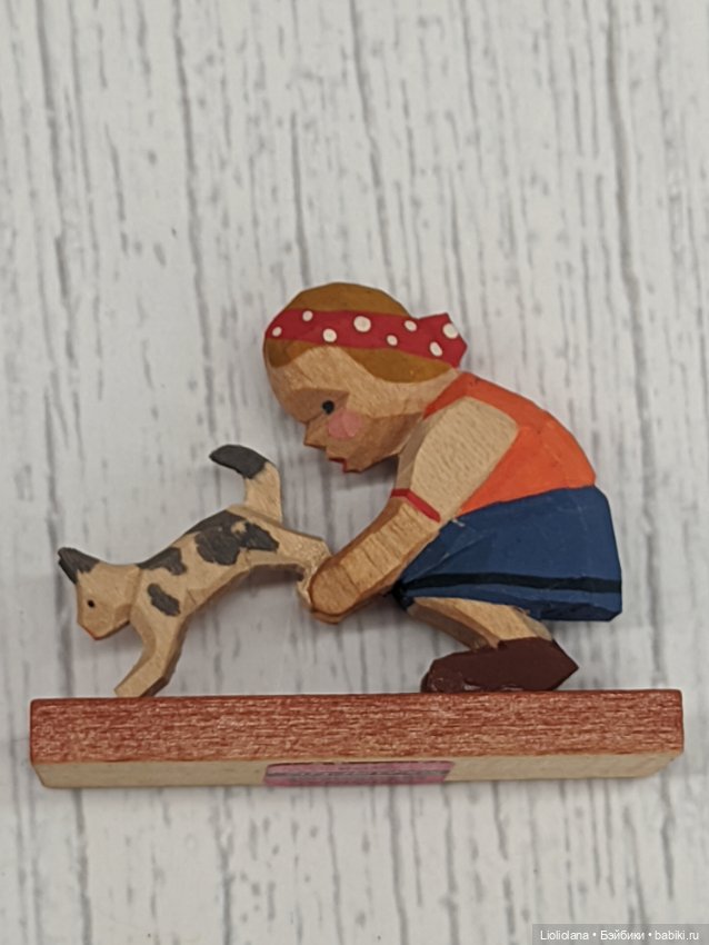 Редкие деревянные миниатюры. Erzgebirge. ГДР. Винтаж (фото 7)