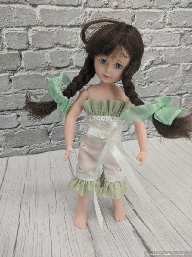 Винтажный авторский аутфит от Chris Miller. Винни Пух. Для кукол 20 см (фото 2)