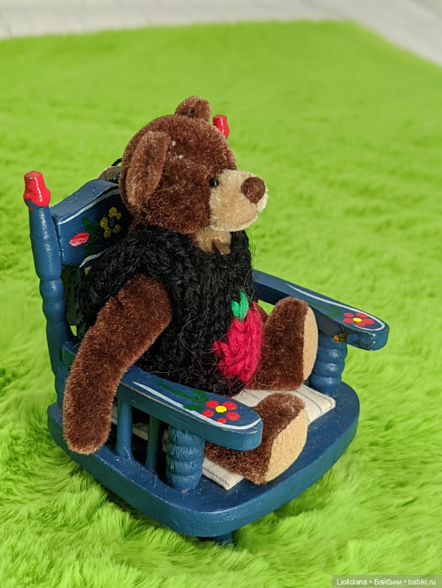 Мишка Бруно от Ganz. 8 см (фото 6)