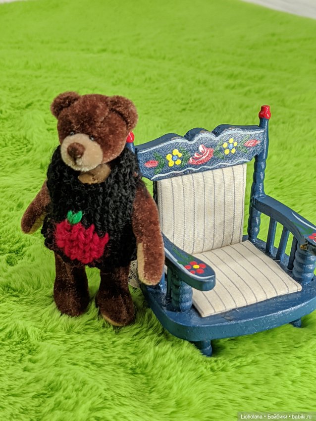 Мишка Бруно от Ganz. 8 см (фото 7)