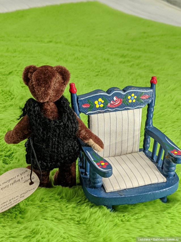 Мишка Бруно от Ganz. 8 см (фото 8)