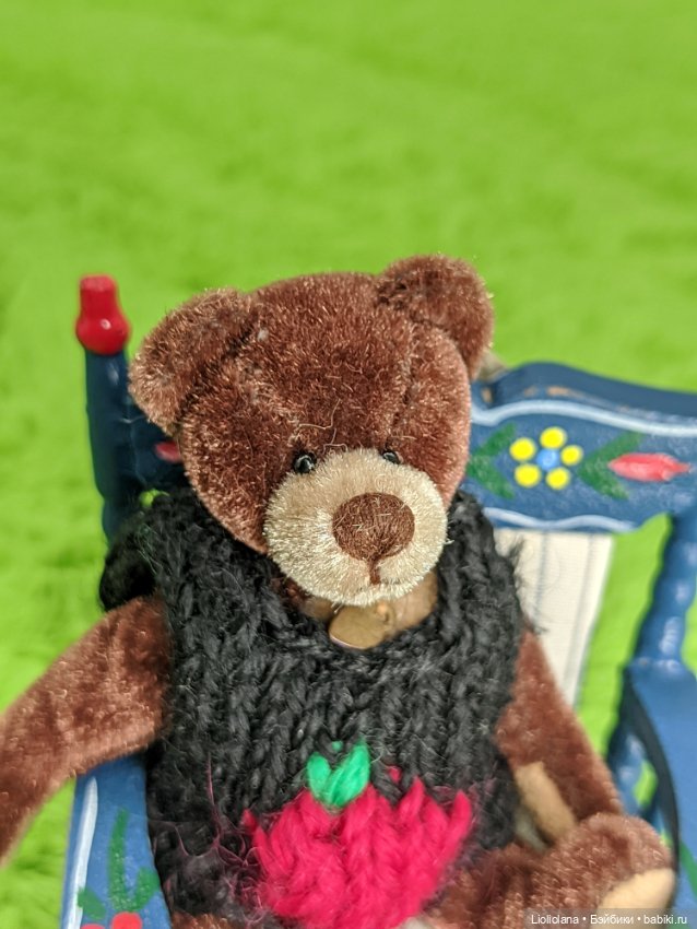 Мишка Бруно от Ganz. 8 см (фото 3)