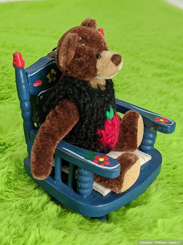 Мишка Бруно от Ganz. 8 см (фото 5)