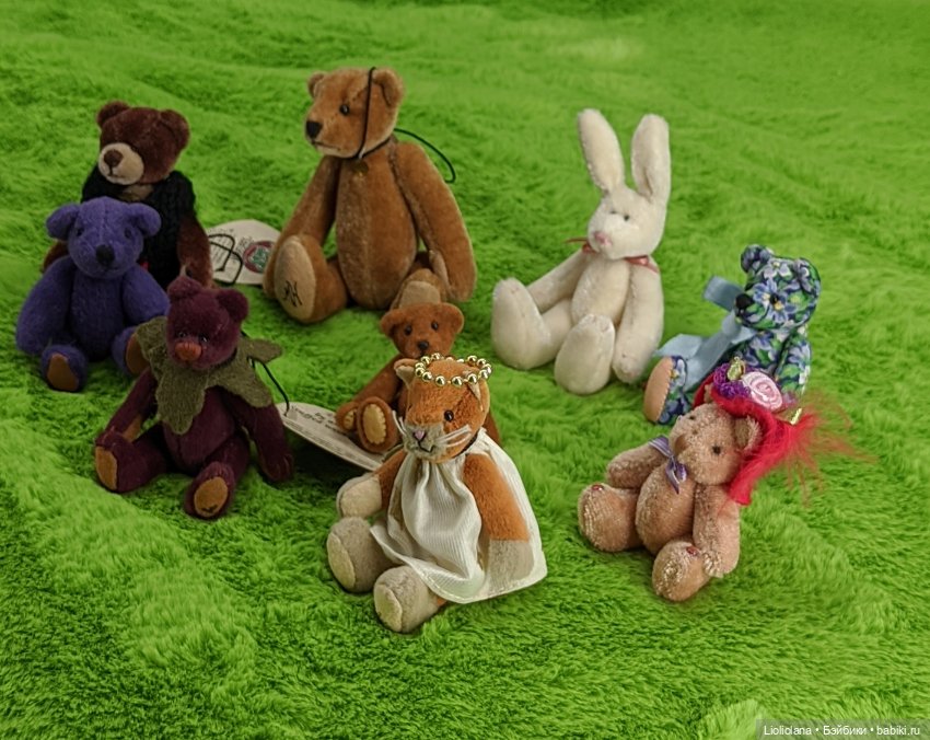 Мишка Бруно от Ganz. 8 см