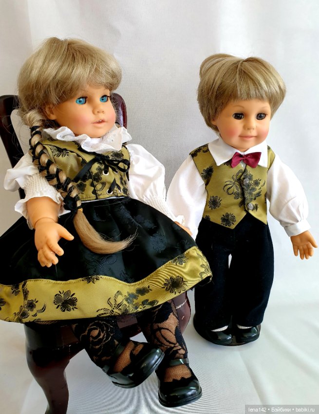 Сладкая парочка. Куколки на шарнирном теле (фото 7)