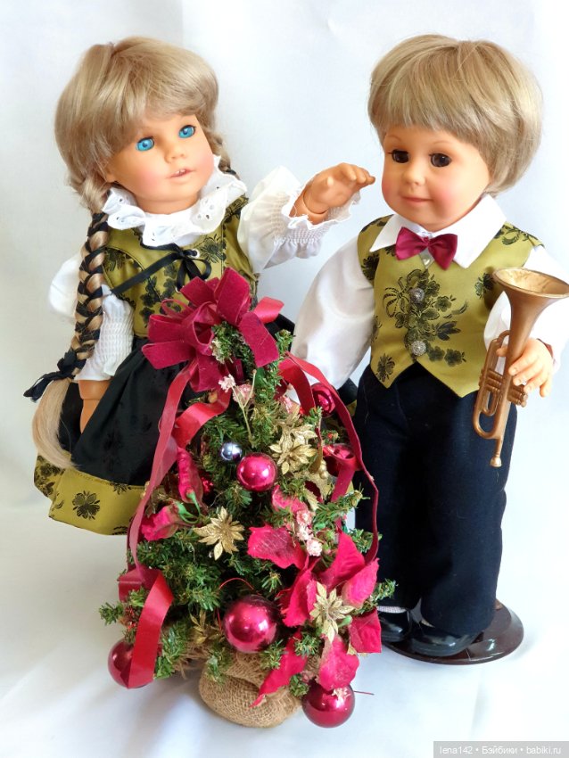 Сладкая парочка. Куколки на шарнирном теле