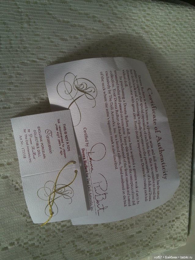 Красавица Тамми — Фарфоровые куклы (фото 9)