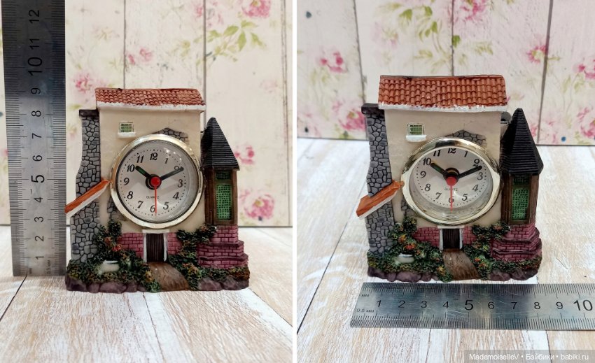 Домики с часами — Статуэтки (фото 10)