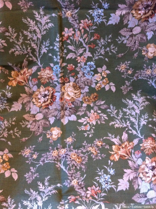 Винтажная ткань Англия — Другое для антикварных кукол