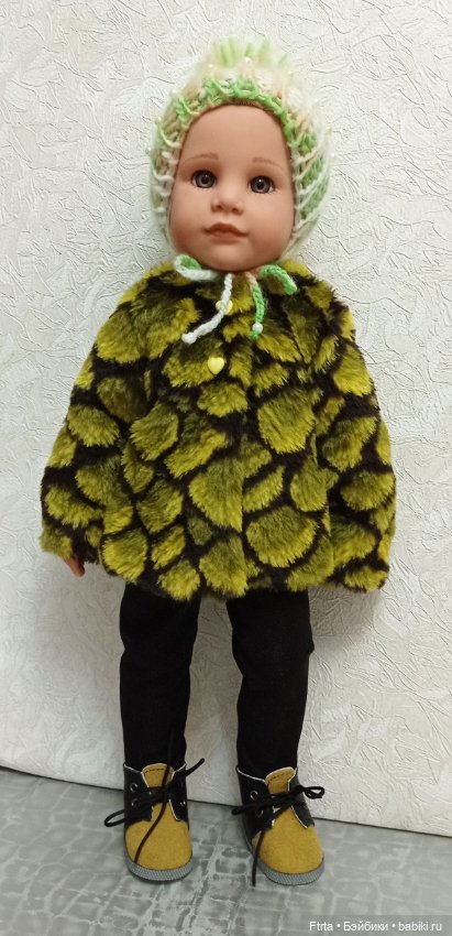 Комплект с шубкой для кукол Готц (фото 4)